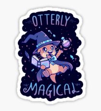Otterly Magical Sticker