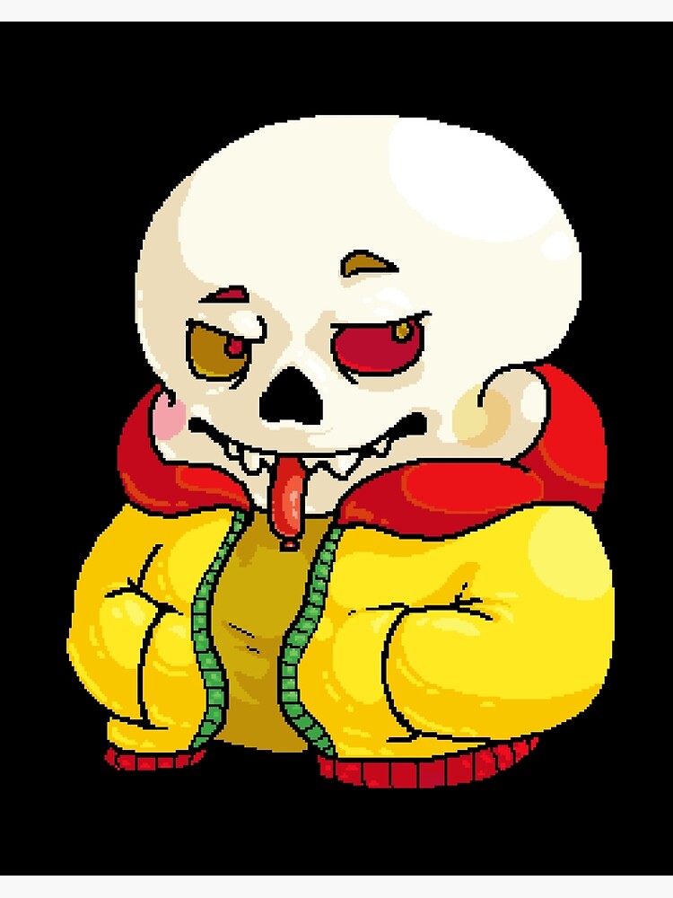 Au Pixel art(horrortale sans)