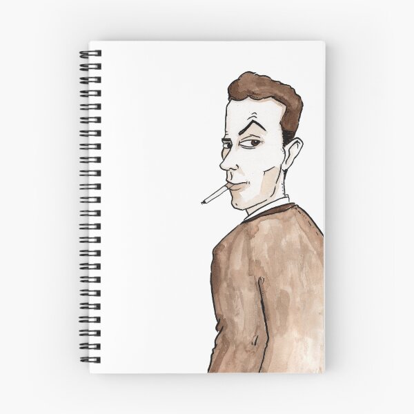 Item preview, Lenny Bruce Catoon (sepia) designed and sold by TheKingLobotomy.
