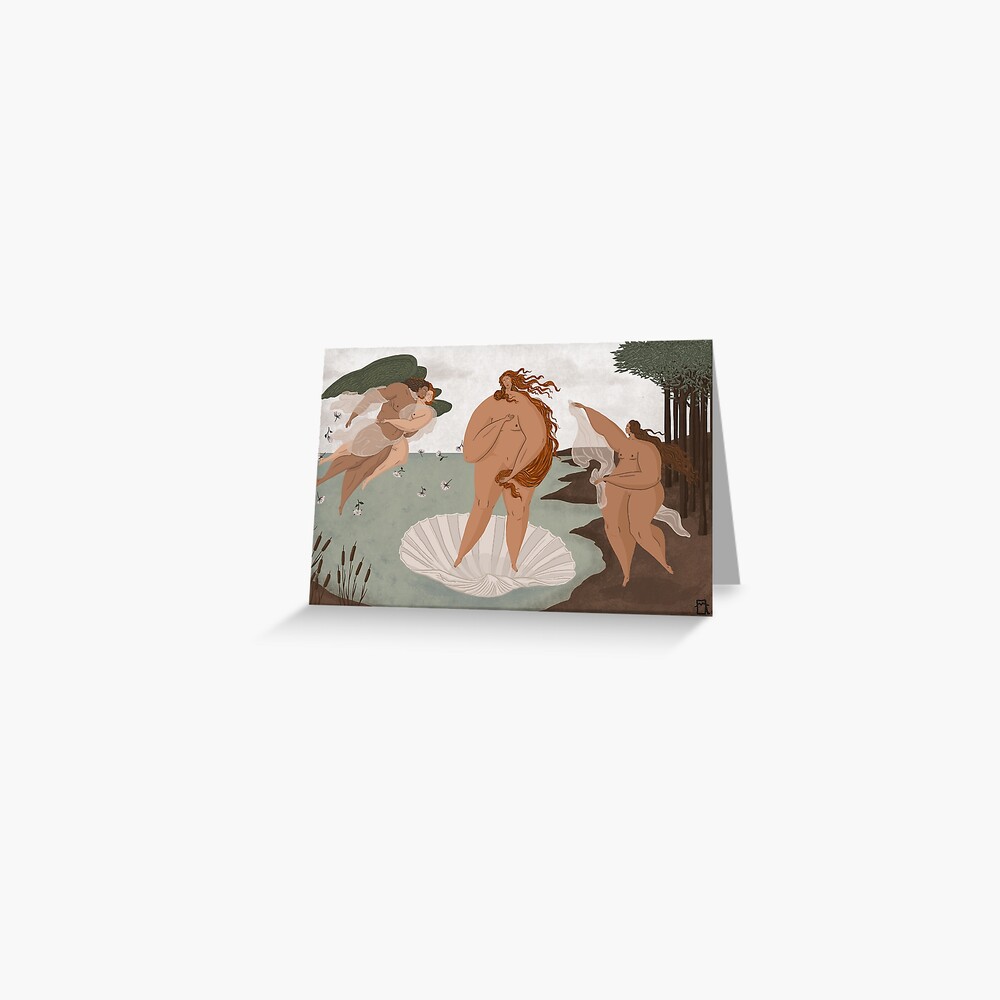 The Birth of Venus - Sandro Botticelli Greeting Card