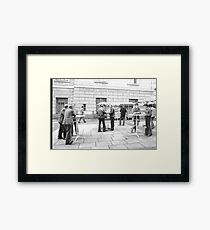 1984 - berlin east: no coffee for the stasi? Framed Print