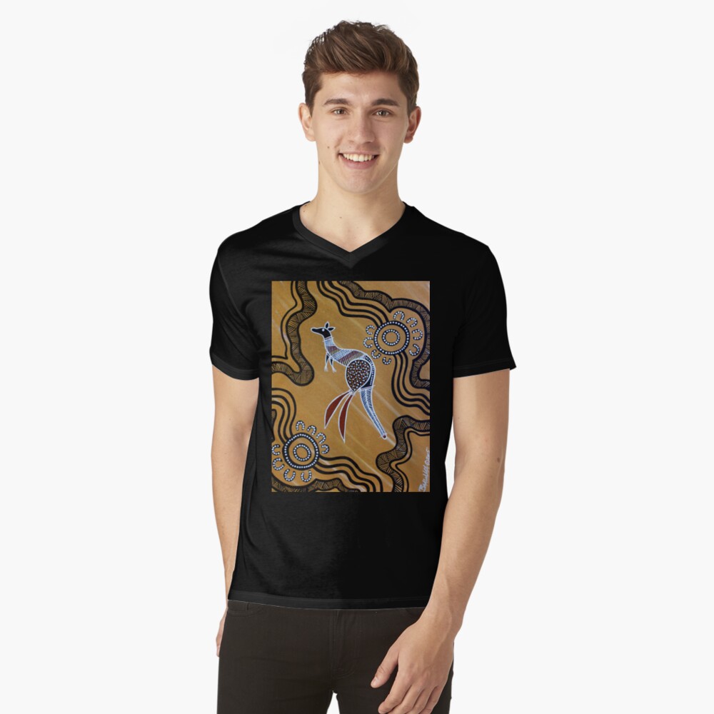 Item preview, V-Neck T-Shirt designed and sold by HogarthArts.