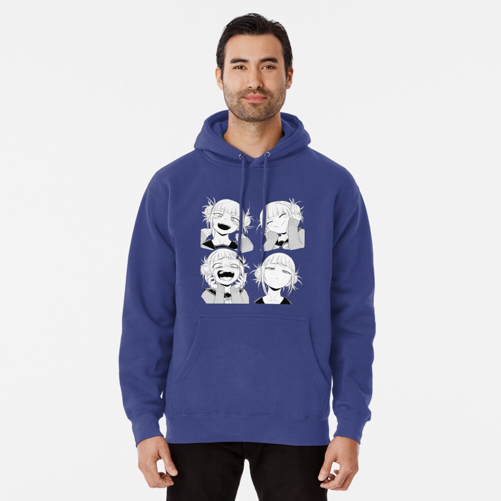 "himiko toga face" Pullover Hoodie by elfercar | Redbubble