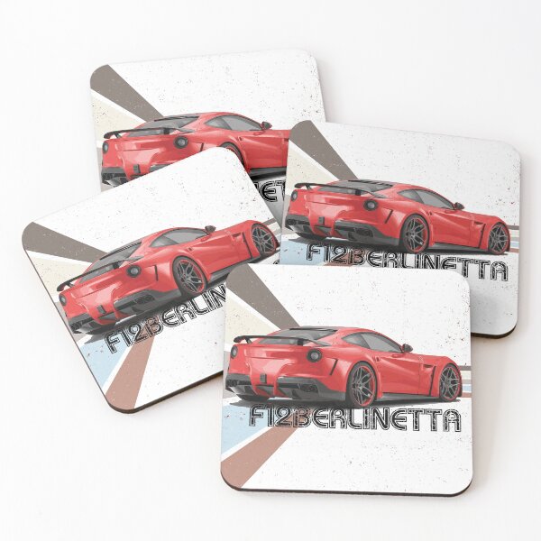 Item preview, Sports Car F12 - Retro designed and sold by HogarthArts.