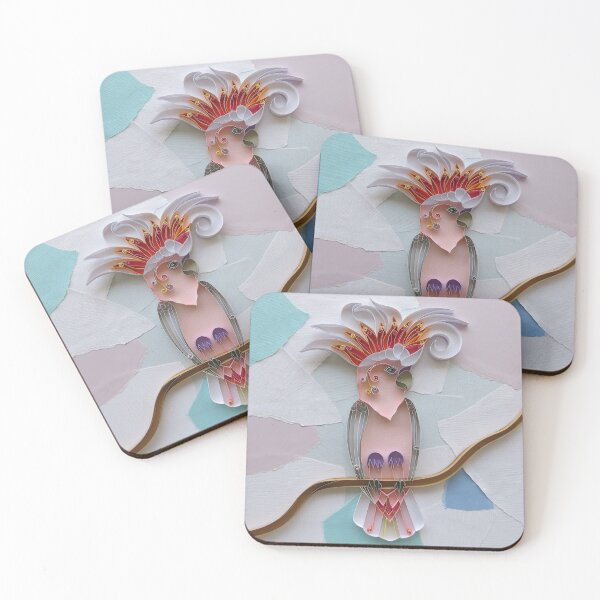 Item preview, Australian Major Mitchell's Cockatoo, in Pink,  designed and sold by TambellaArts.