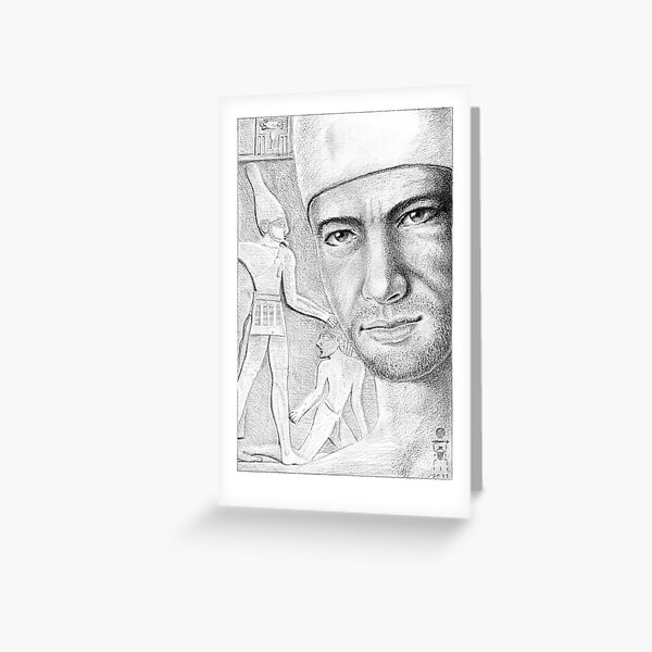 Imagining Narmer Greeting Card