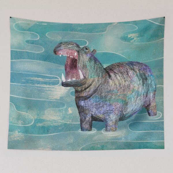 Item preview, Hippo designed and sold by Martina Scott.
