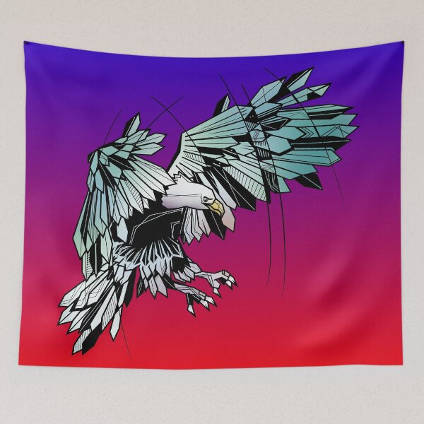 Item preview, Geometric eagle designed and sold by piedaydesigns.