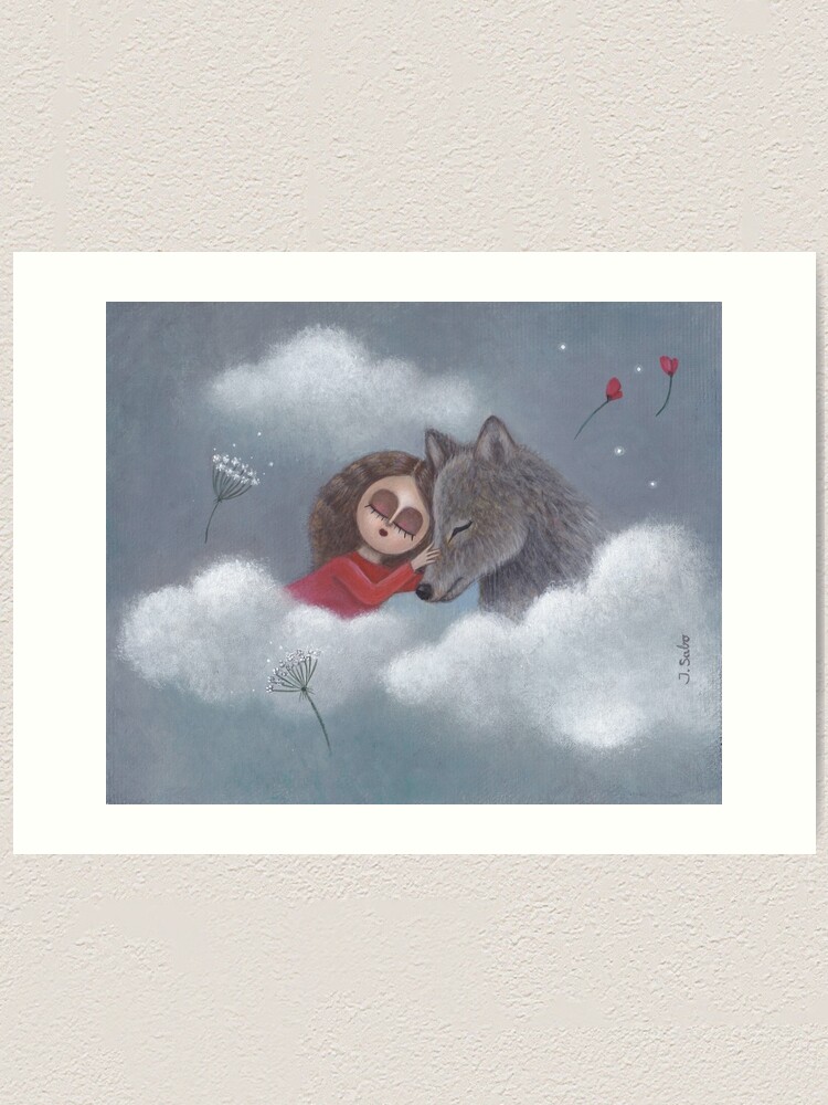 Alternate view of Us and Silence Art Print