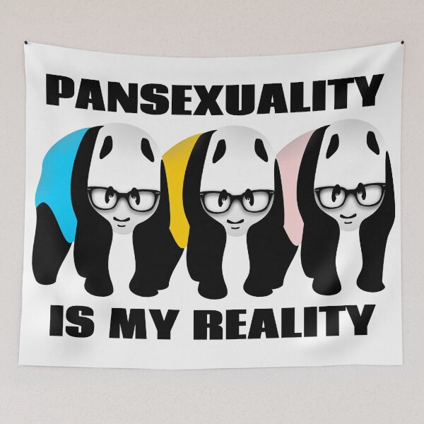 Item preview, Pansexuality is my reality designed and sold by piedaydesigns.