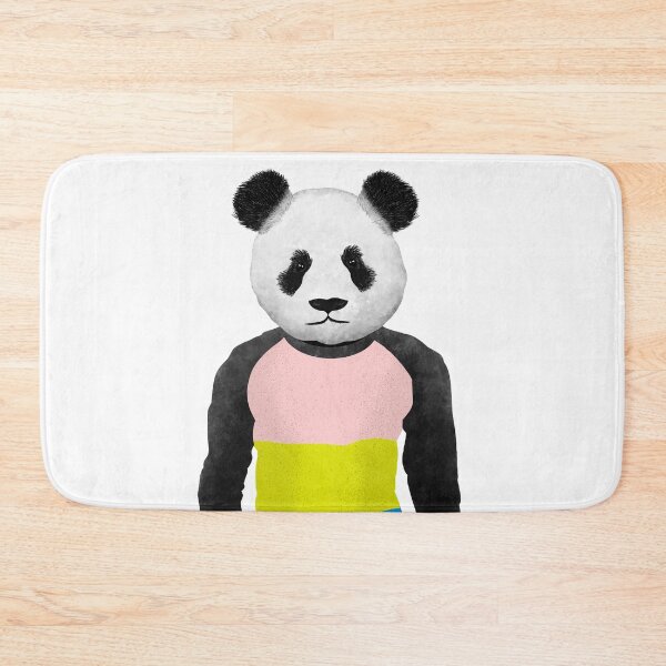 Item preview, Pansexuality Pride flag Panda designed and sold by piedaydesigns.