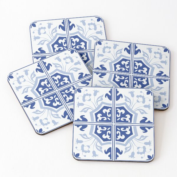 Item preview, Delft Blue China Tile designed and sold by GraphicAllusion.