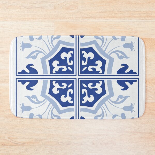 Item preview, Delft Blue China Tile designed and sold by GraphicAllusion.