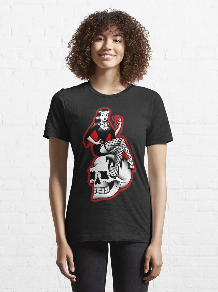 Tee shirt best sale pin up femme