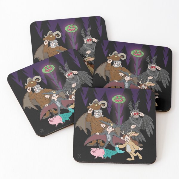 Item preview, Summerween Pines Family Cryptids designed and sold by Eregyrn.