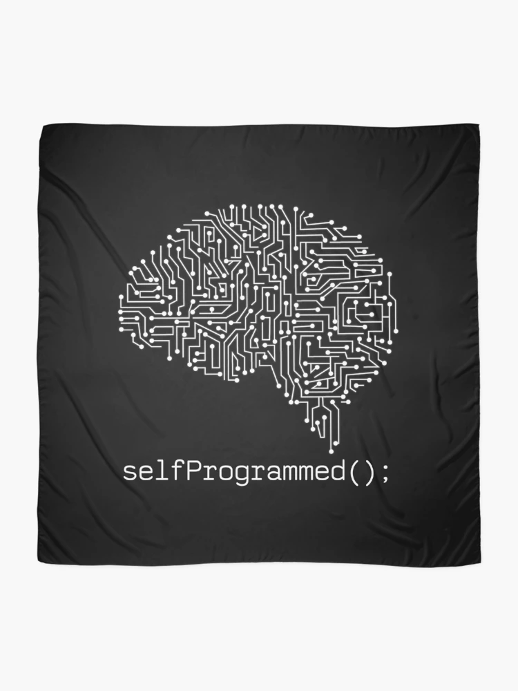 Thumbnail 2 of 3, Scarf, selfProgrammed() function designed and sold by ApparelFactory.