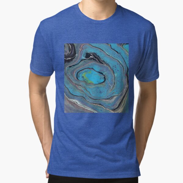 Blue Rings Tri-blend T-Shirt