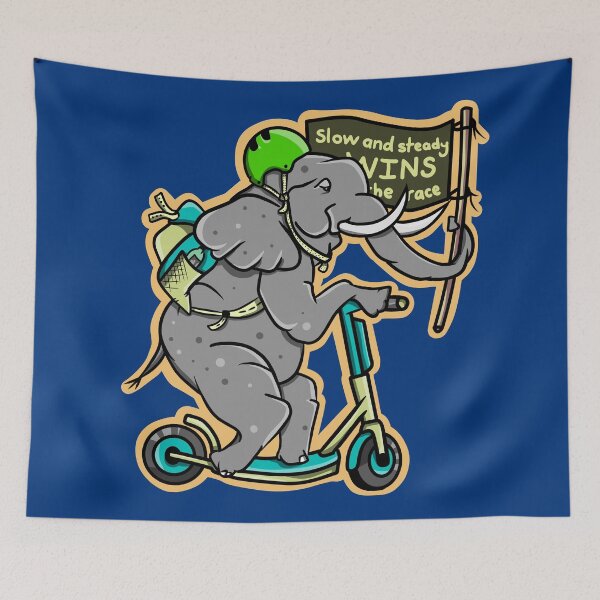 Item preview, Elephant riding and an e-scooter designed and sold by piedaydesigns.