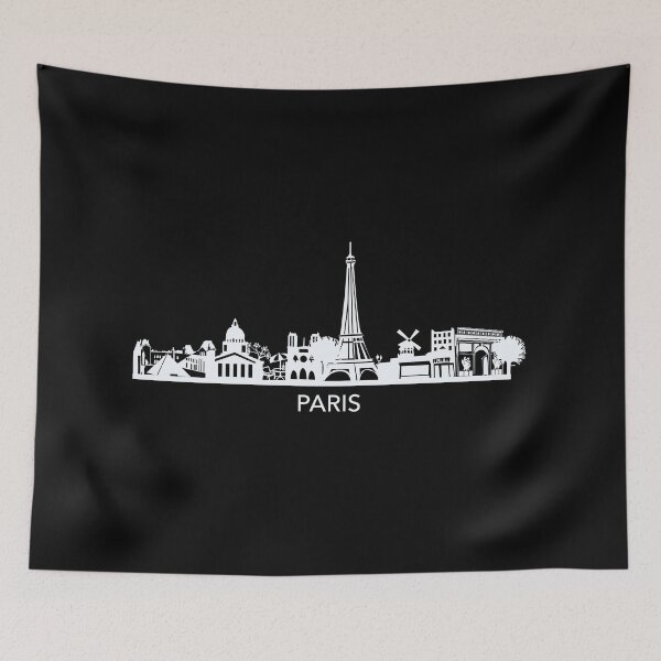 Item preview, Paris France skyline Art designed and sold by Elenia Design.