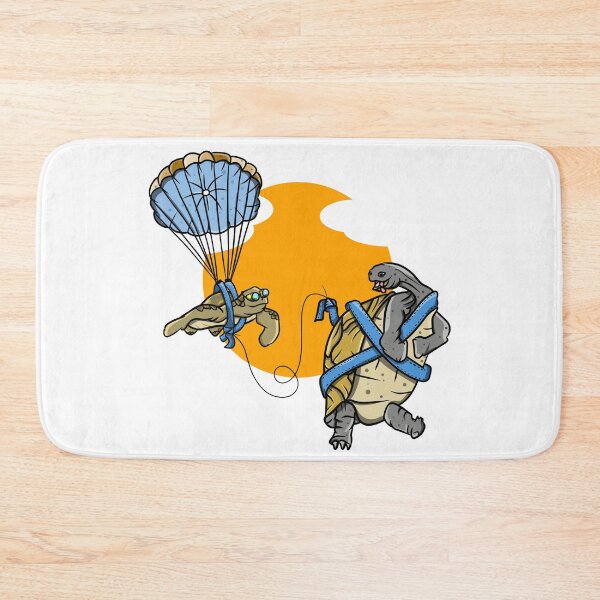Item preview, Sea turtle and tortoise funny parasailing designed and sold by piedaydesigns.