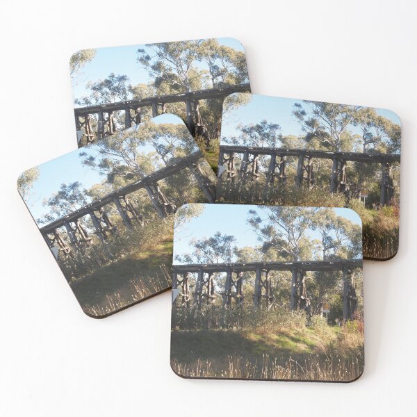 Item preview, Historic Bridge at Pyalong VIC designed and sold by Margaret Watkins.