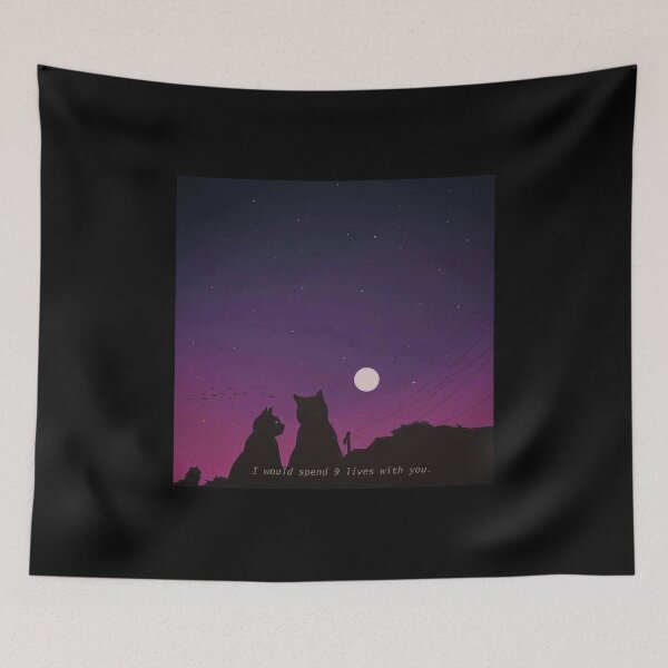 Item preview, I would spend 9 lives with you-Cats love designed and sold by slagalicastrave.