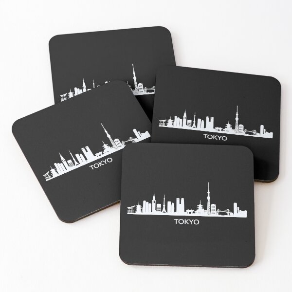 Item preview, Tokyo Skyline art designed and sold by Elenia Design.