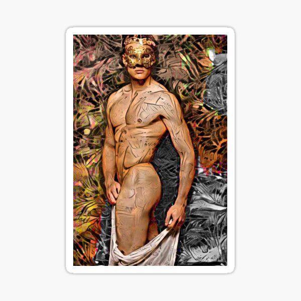 Masquerade Sticker