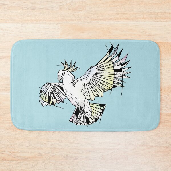 Item preview, Geometric cockatoo designed and sold by piedaydesigns.