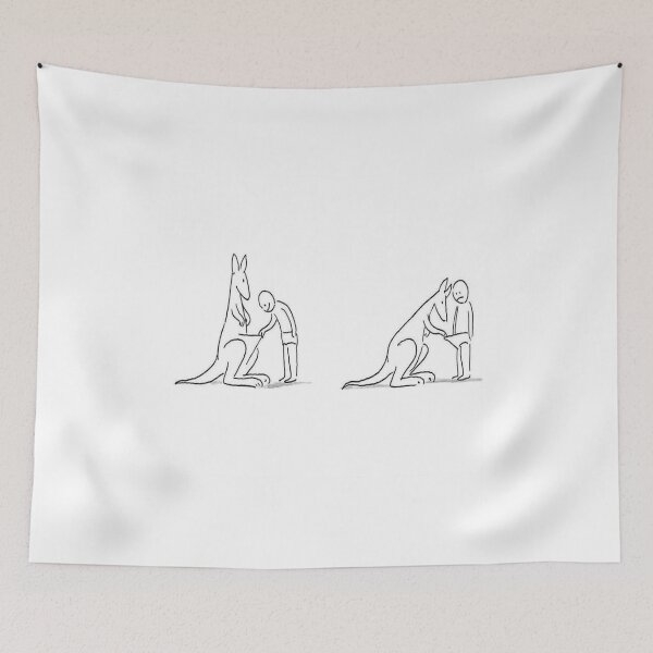 Item preview, Kangaroo vs human designed and sold by slagalicastrave.