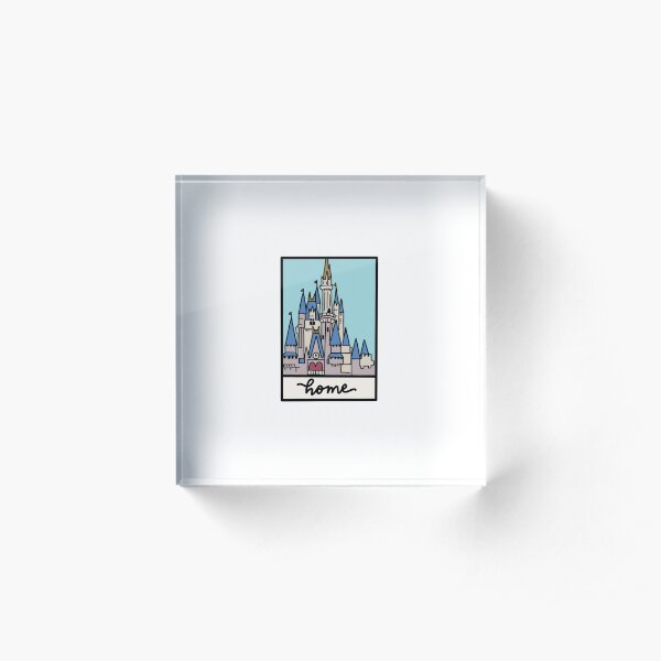 magic castle Acrylic Block