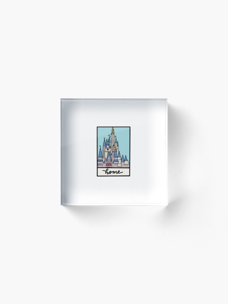 Alternate view of magic castle Acrylic Block