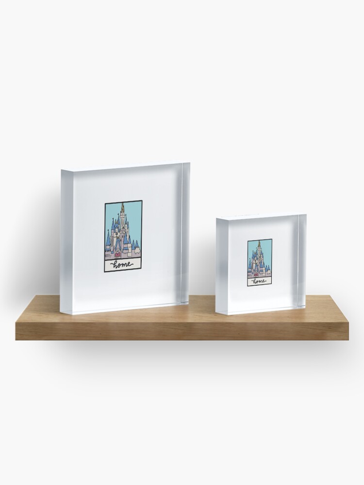 Alternate view of magic castle Acrylic Block