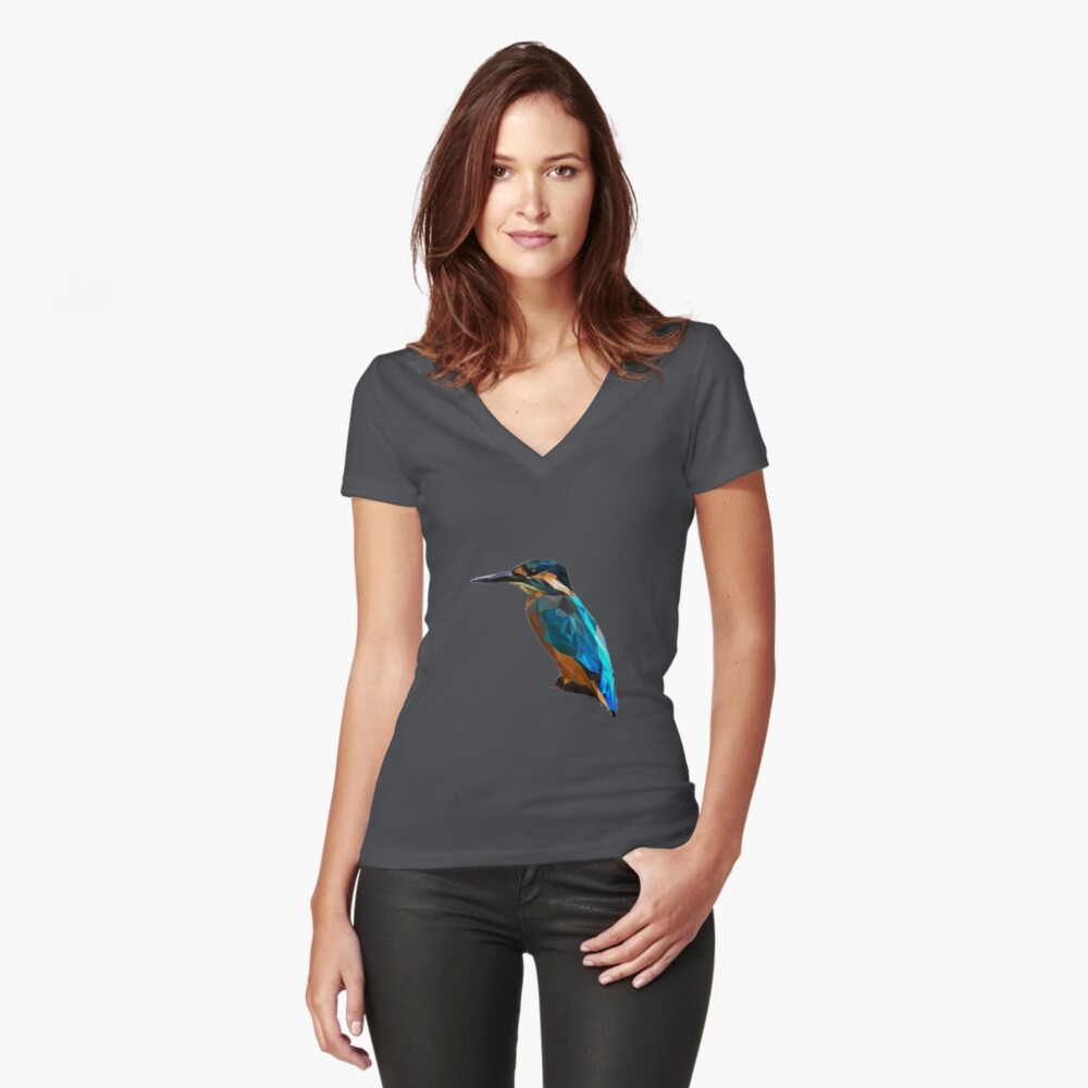 Item preview, Fitted V-Neck T-Shirt designed and sold by roggcar.