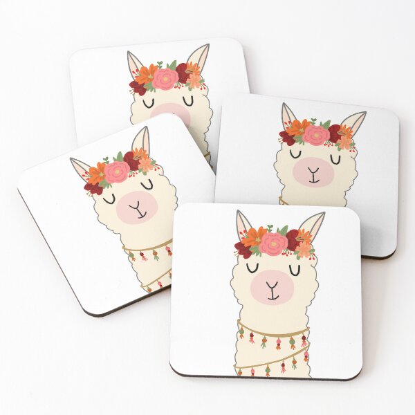 Item preview, Llama Flower Crown designed and sold by Anna Fox.