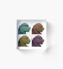 Bloque acrílico Turtlez: Pizza Dayz