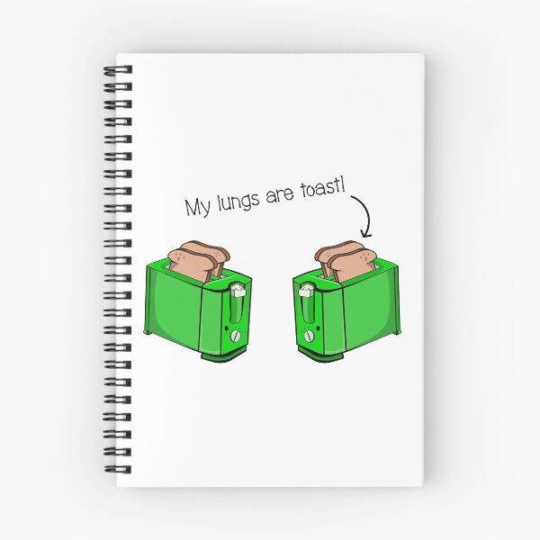 Item preview, My Lungs Are Toast designed and sold by piedaydesigns.