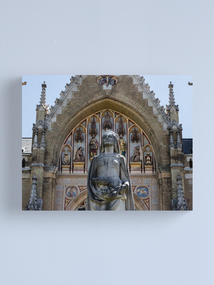 Thumbnail 1 of 3, Canvas Print, St. Elisabeth's Miracle of the Roses designed and sold by darren-j-mcleod.