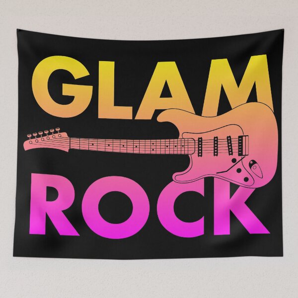 Item preview, Left handed Glam Rock Guitar designed and sold by piedaydesigns.