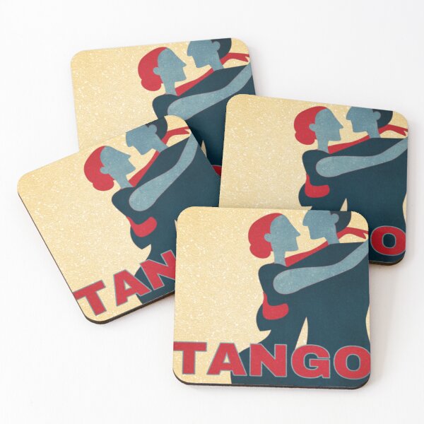 Item preview, Red and Blue Tango Couple Pop Art designed and sold by infinitetango.
