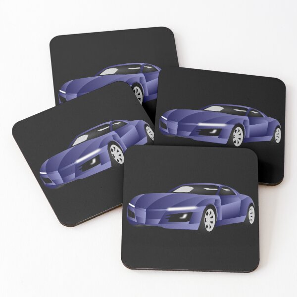 Item preview, PURPLE CORVETTE designed and sold by PetsandBeyond.