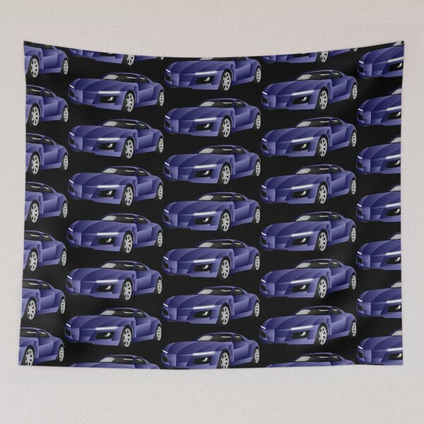 Item preview, PURPLE CORVETTE designed and sold by PetsandBeyond.