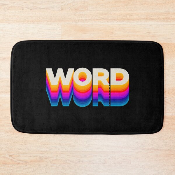 Item preview, Four Letter Words Type Design-Word designed and sold by danielliamgill.