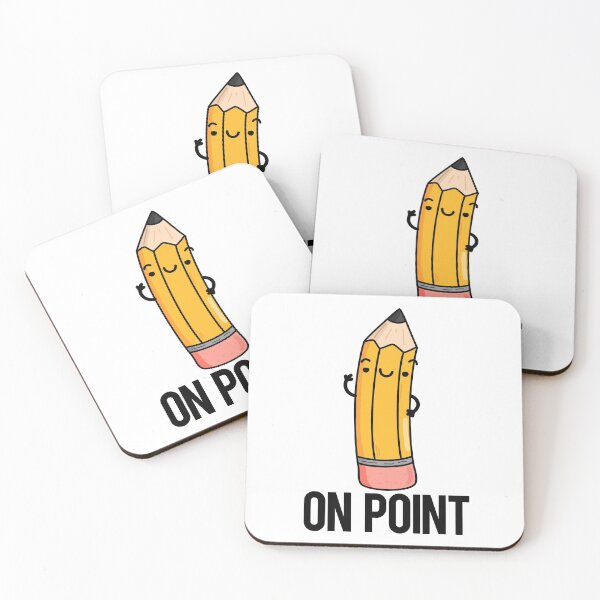 Item preview, On Point Funny Pencil Puns  designed and sold by punnybone.