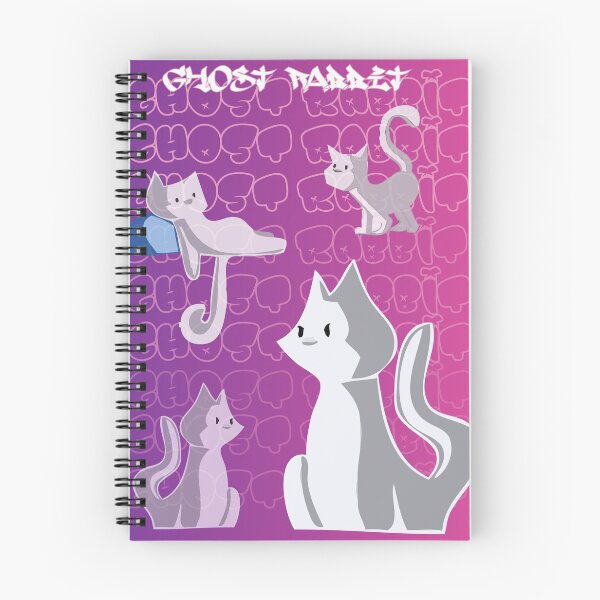 Item preview, ghost rabbit and friends. designed and sold by joeded.