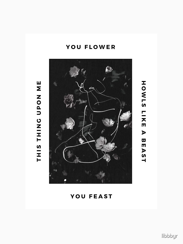 "You Flower You Feast Harry Styles Woman" Tshirt by libbbyr Redbubble
