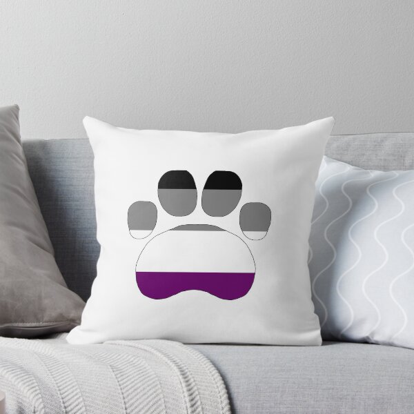 Item preview, Asexual pride paw print designed and sold by JakobAlvira.