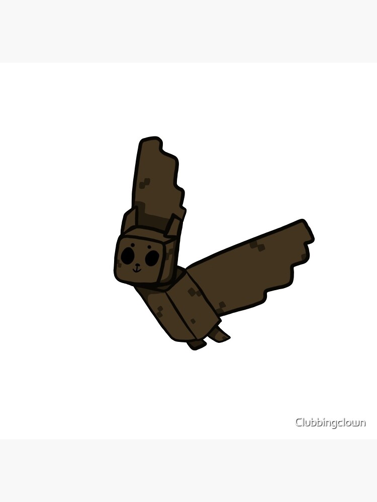 Minecraft Bat Doodle Greeting Card By Clubbingclown Redbubble