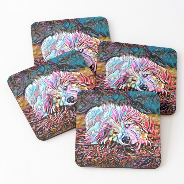 Item preview, Psychedelic Pup Portrait designed and sold by Alyxandre.