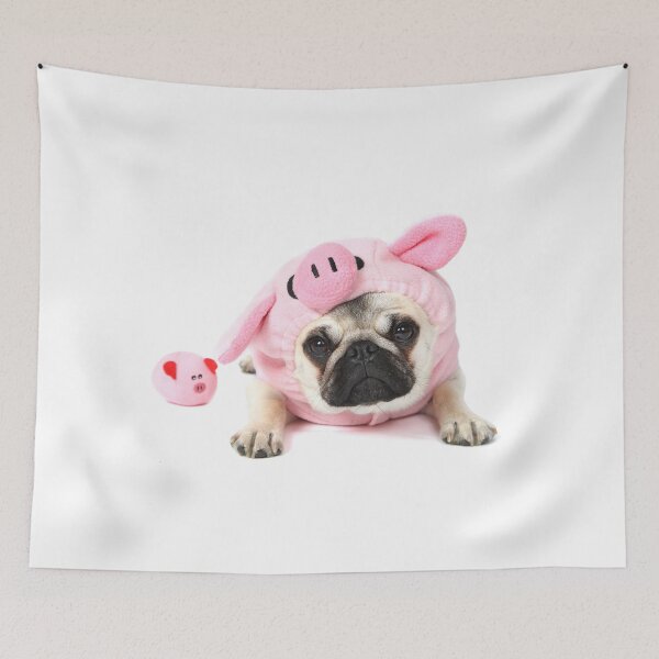 Item preview, Piglet The Pug designed and sold by mlorenz.